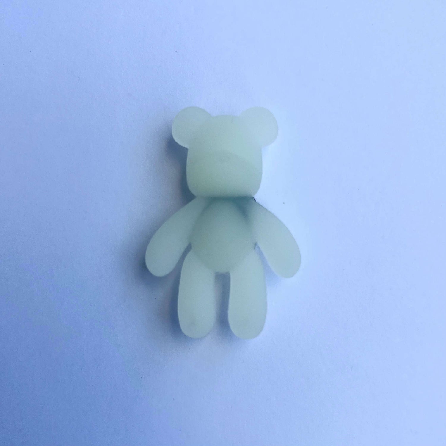 Glow in the Dark Bear Charm