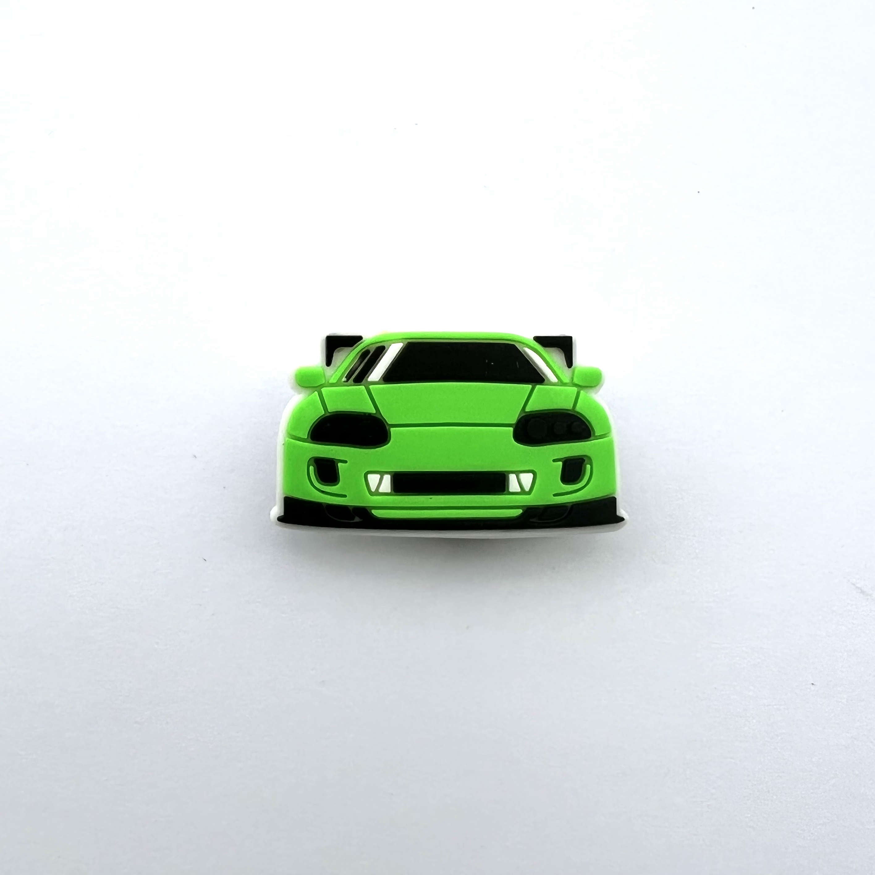 Green Sports Car Charm