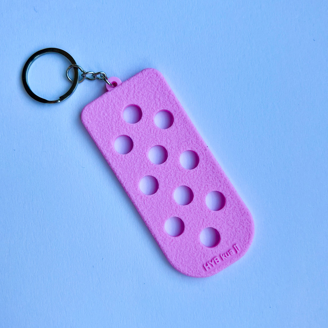 Charm Keyring - Pink