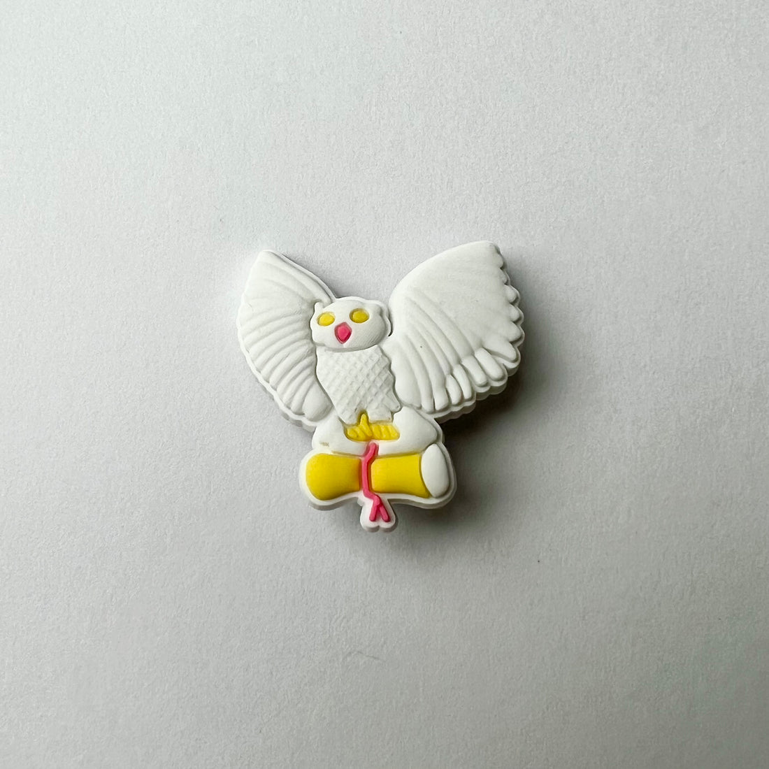 Owl With Scroll Charm
