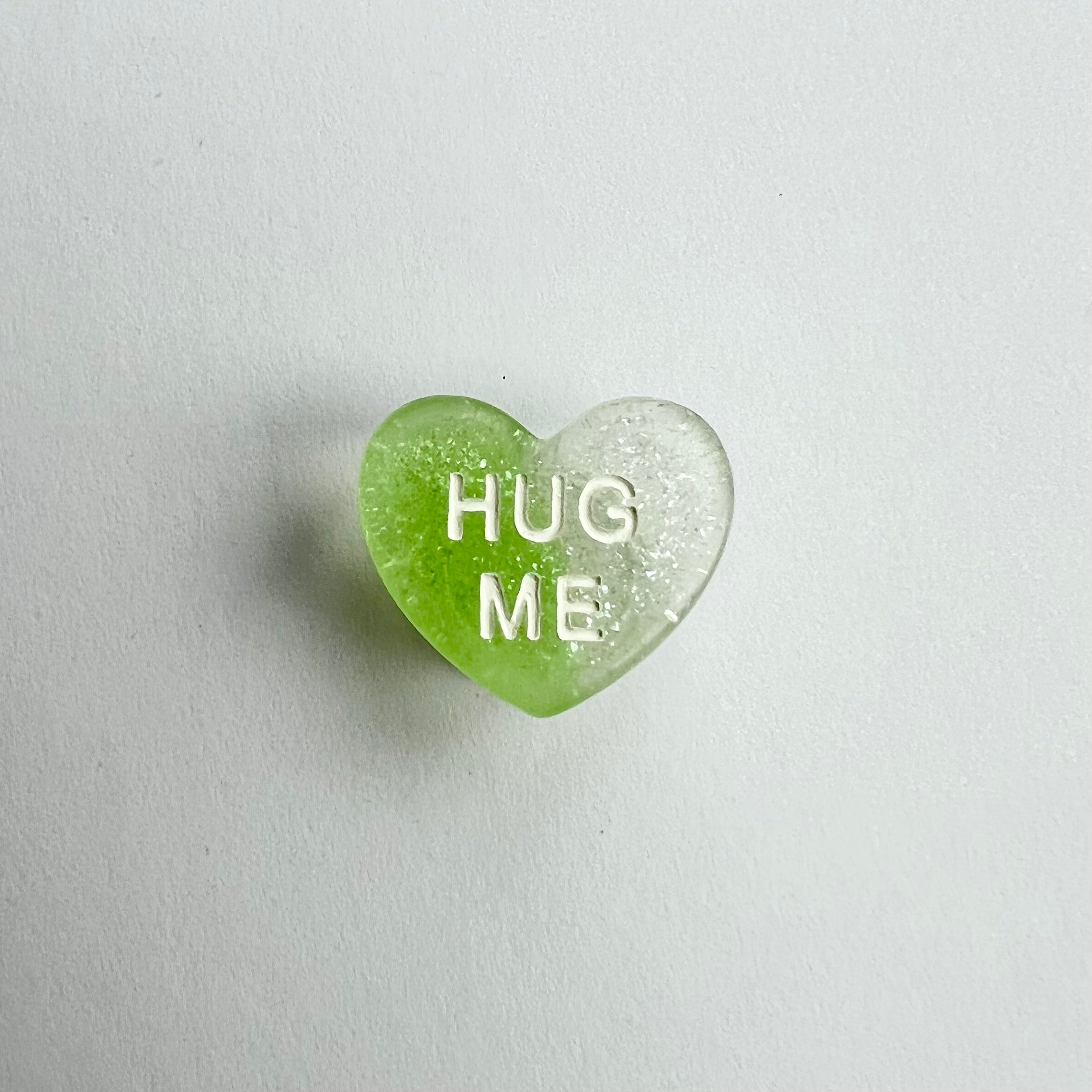 Hug Me Candy Heart - Green Charm