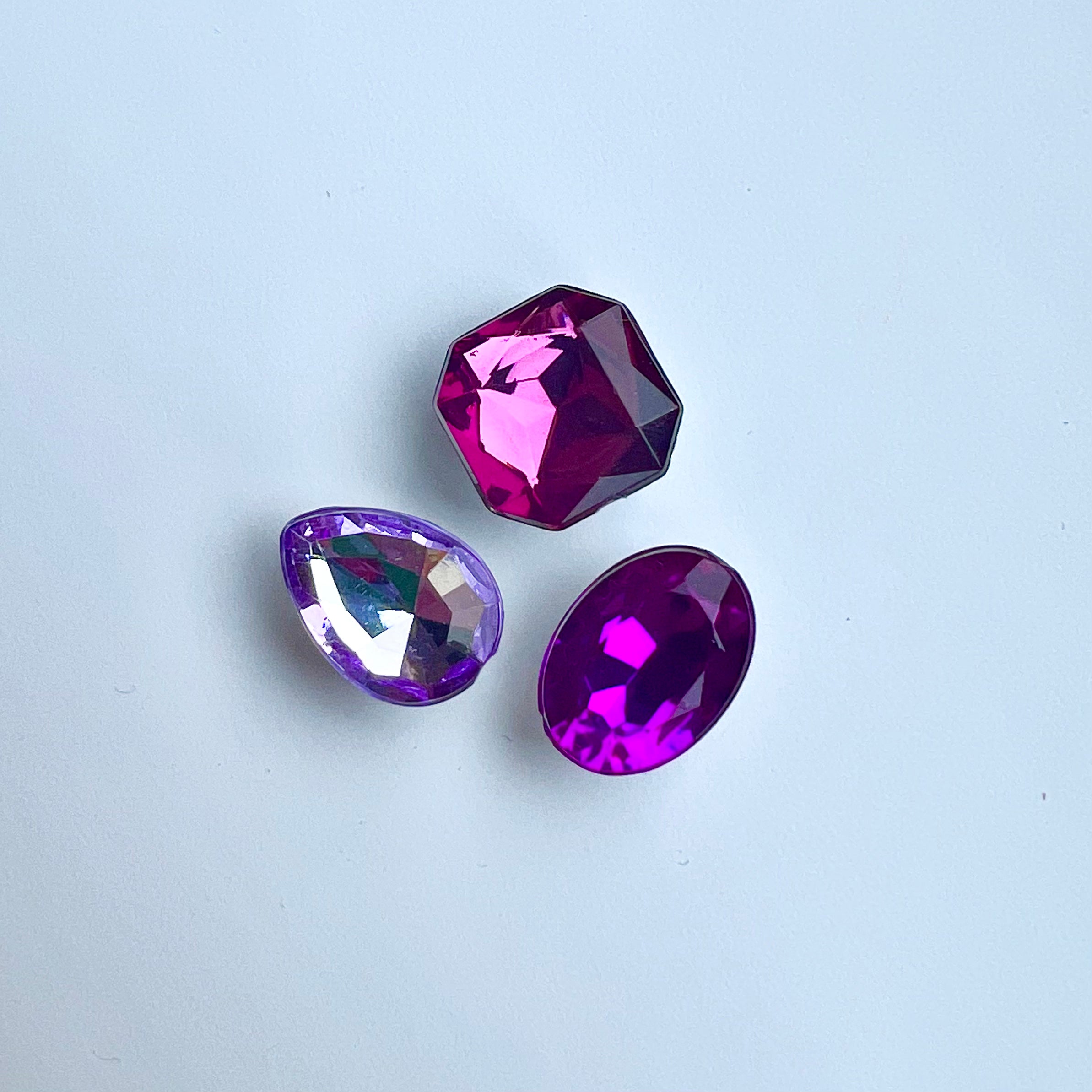 The Purple Gemstone Charms Pack