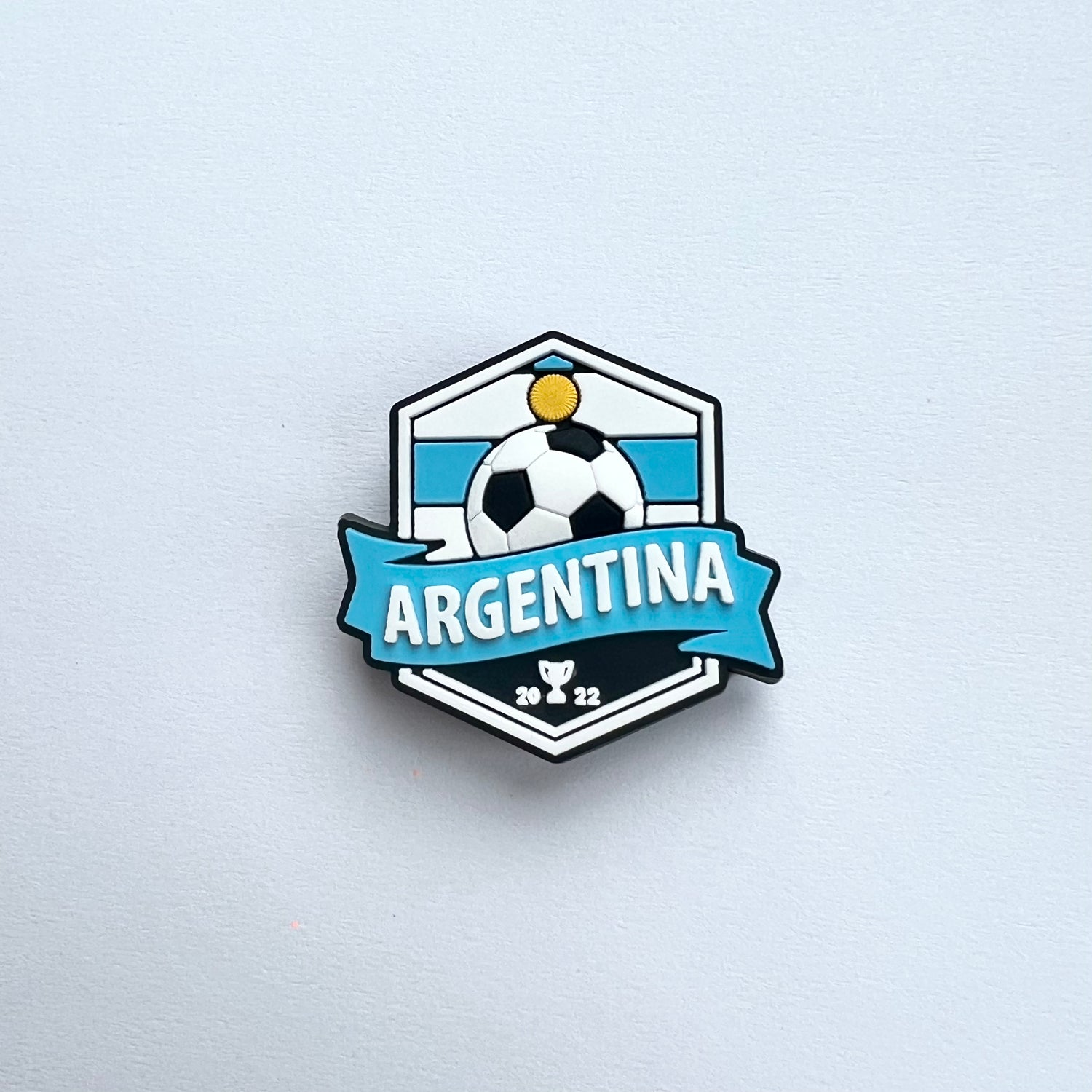 Argentina Soccer Emblem Charm