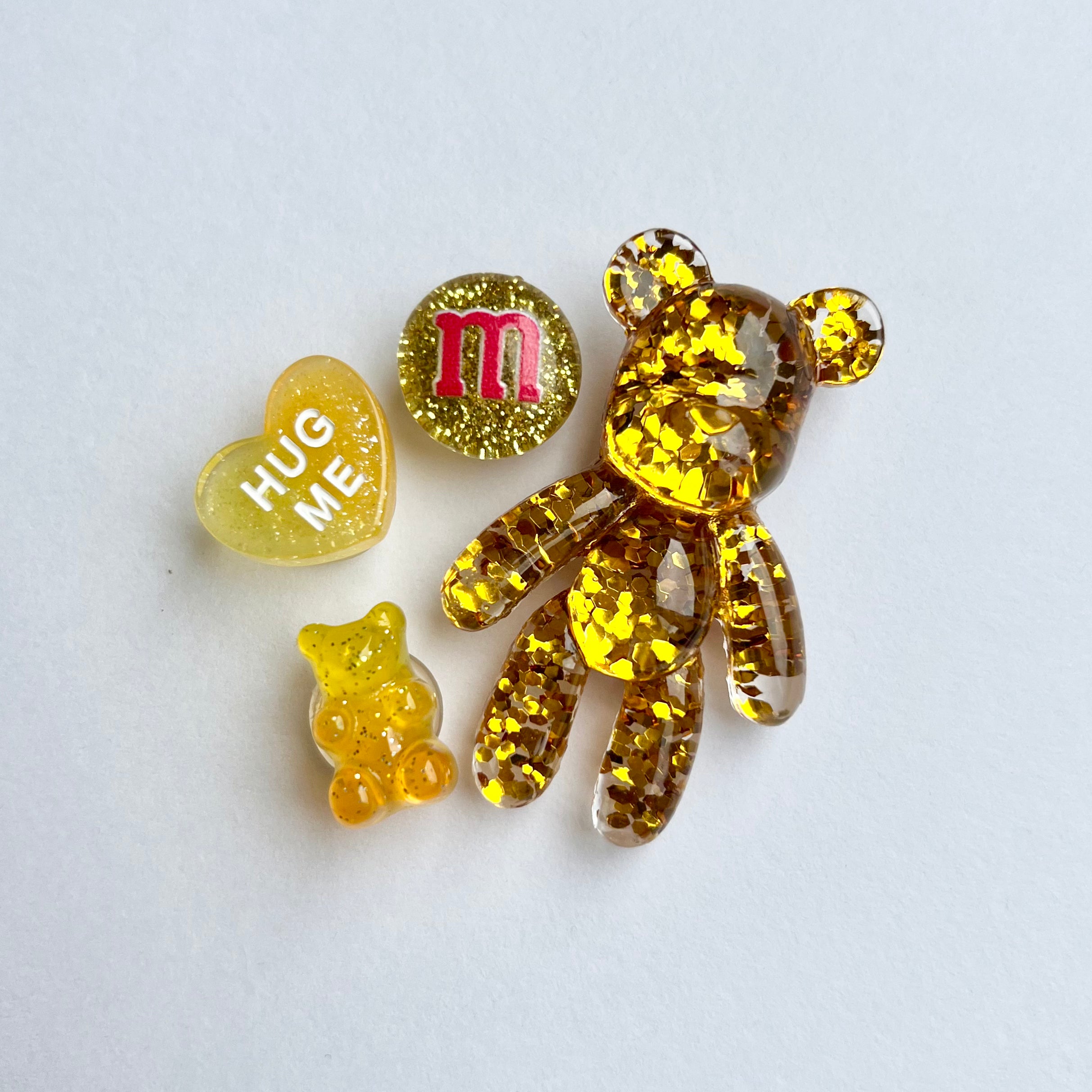 The Gold Glitter Charms Pack