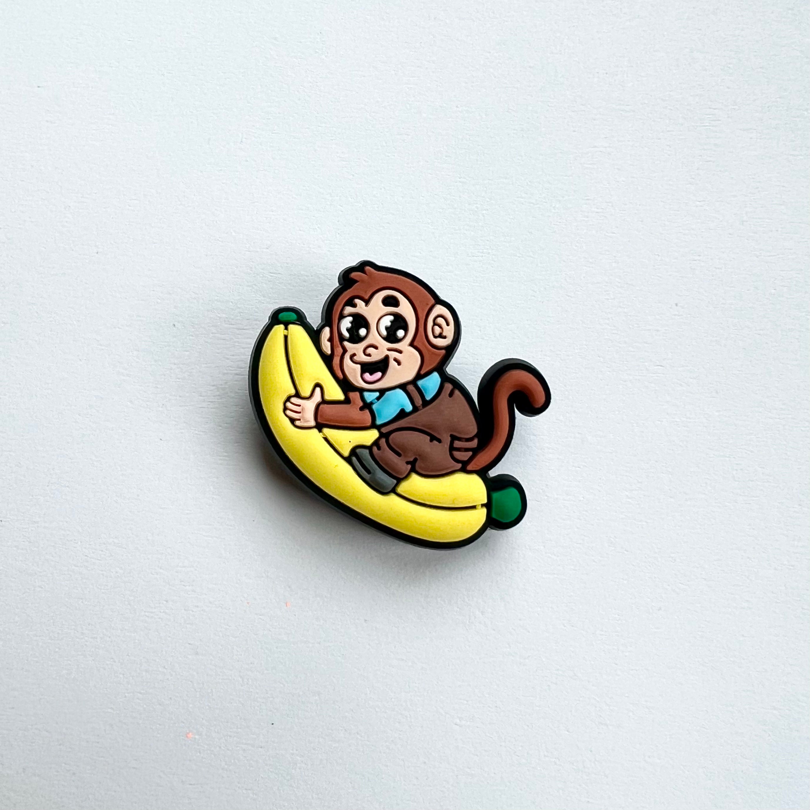 Banana Monkey Charm - Large