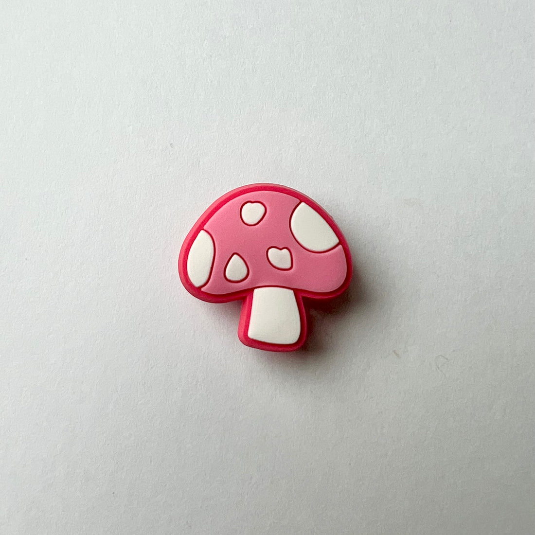 Pink Mushroom Charm