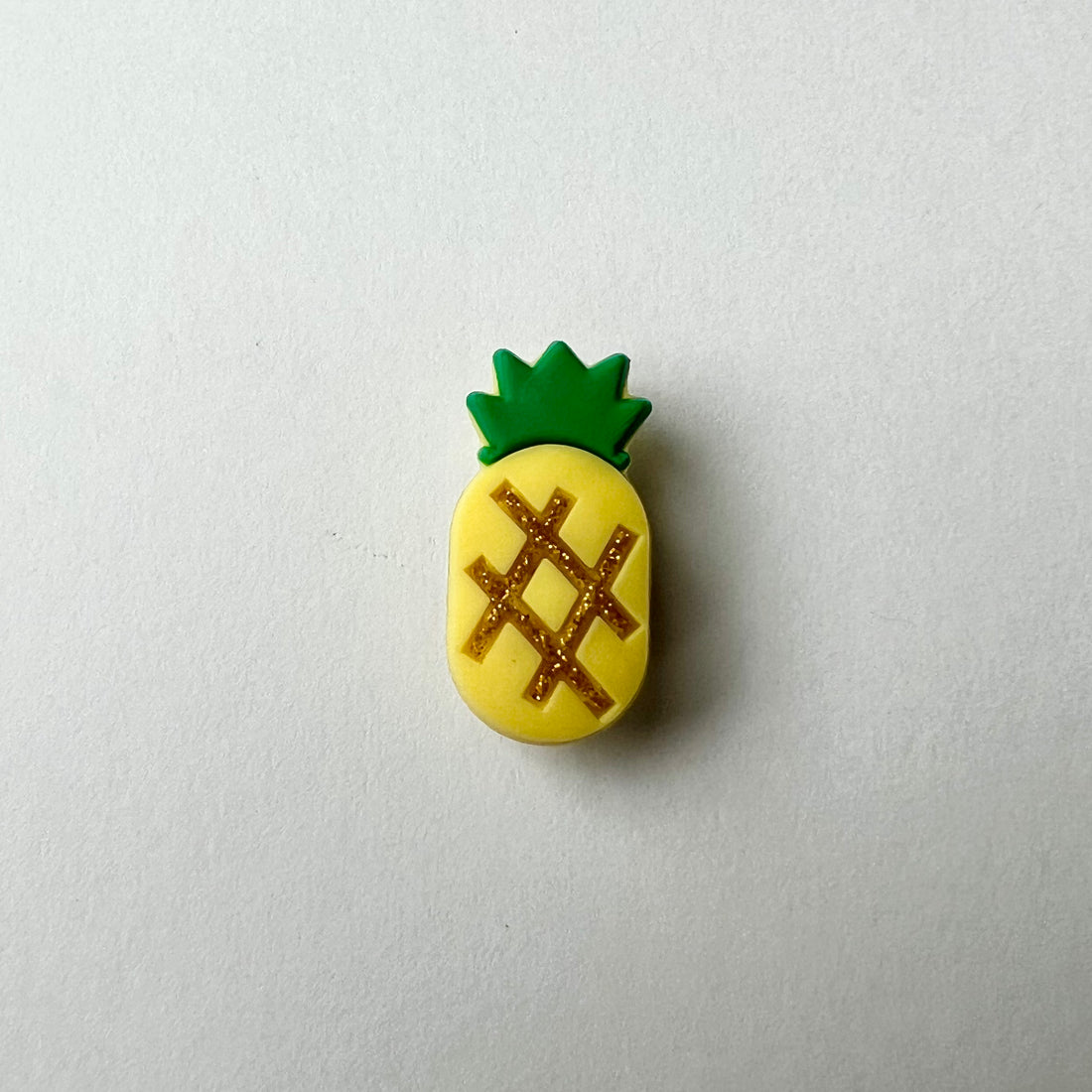 Sparkly Pineapple Charm