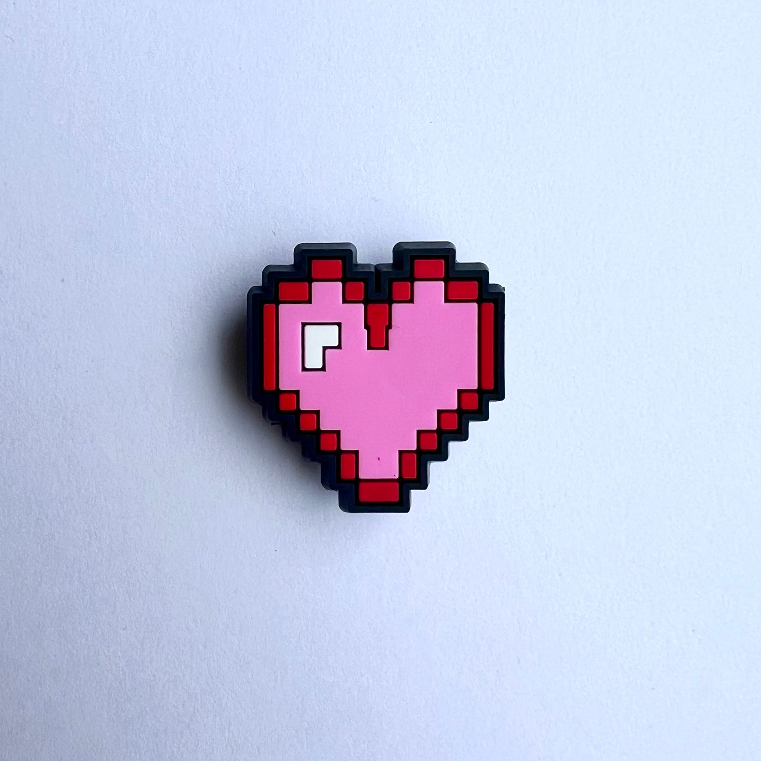 Pixel Heart Charm