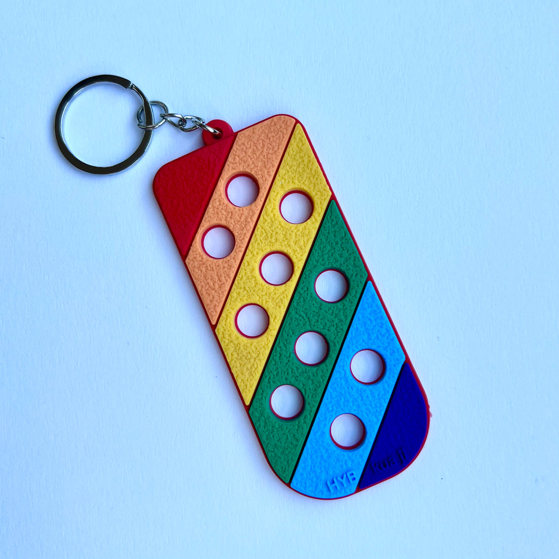 Charm Keyring - Rainbow