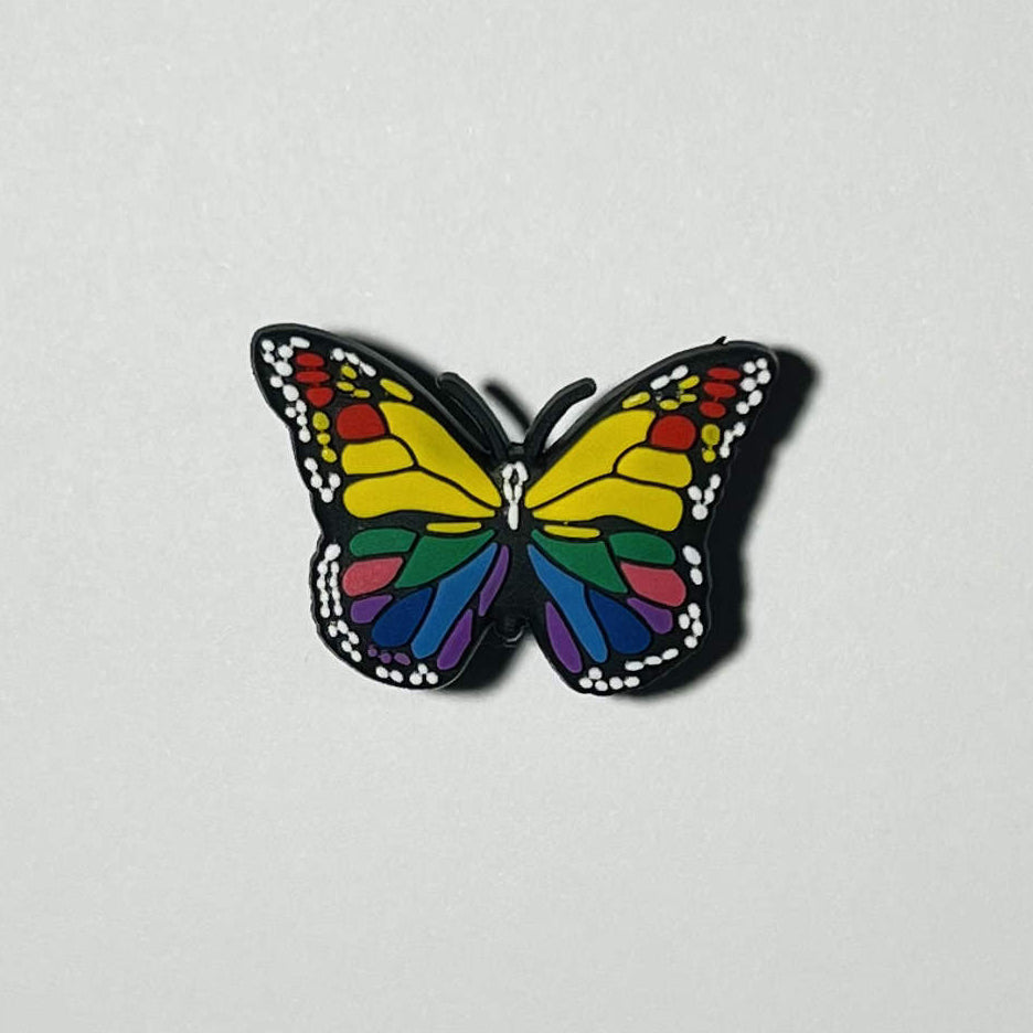 Rainbow Butterfly Charm