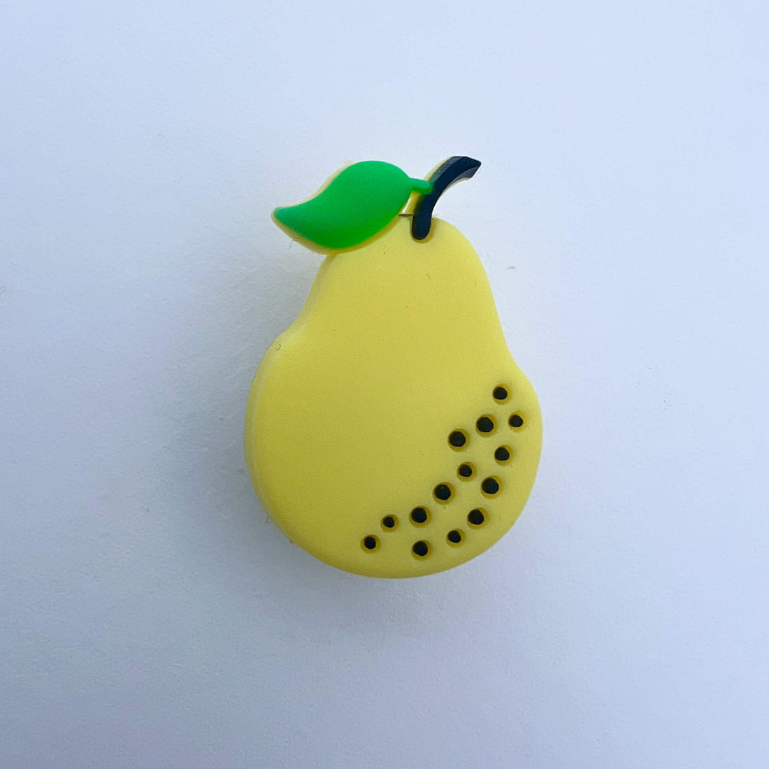 Yellow Pear Charm