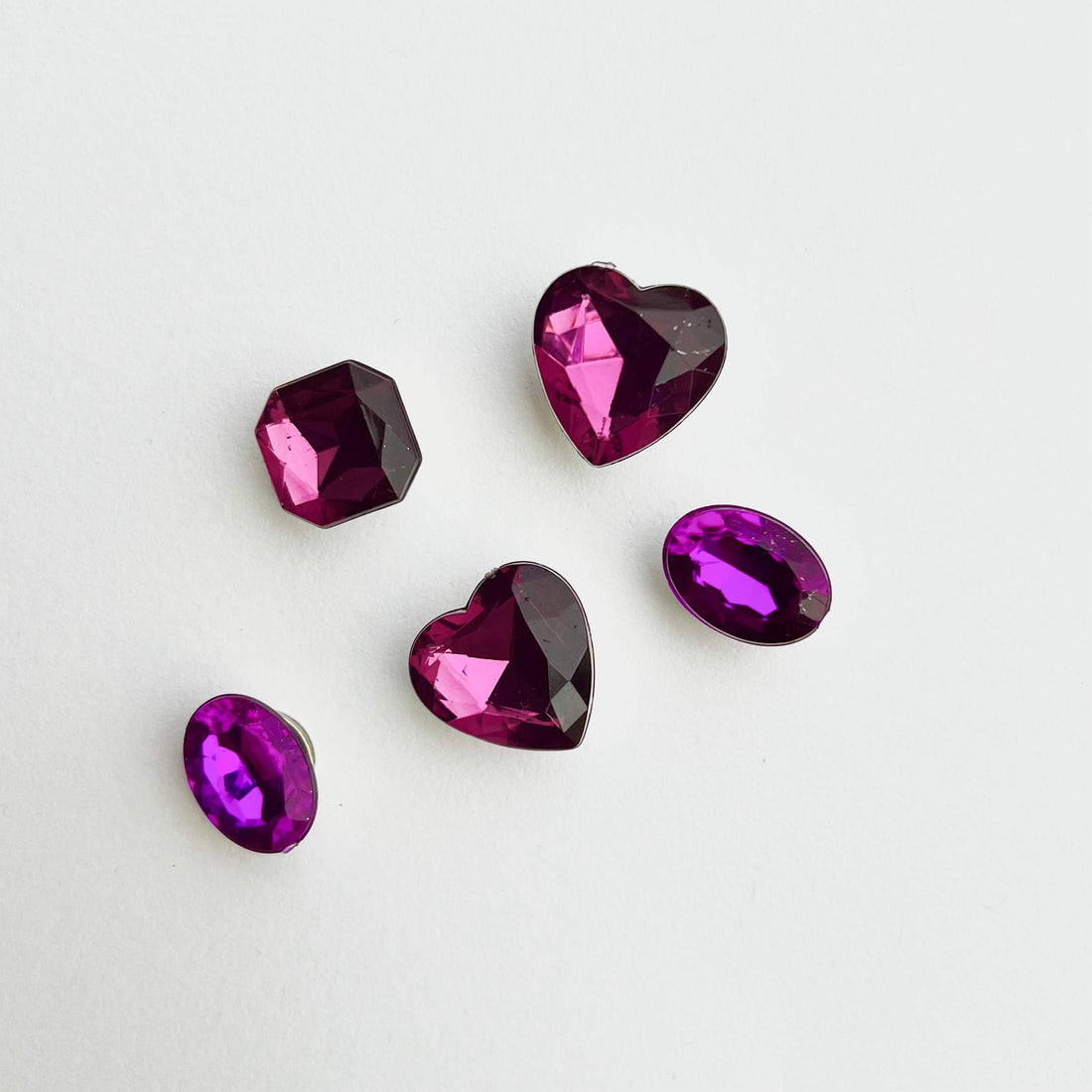 Purple Gemstone Charm