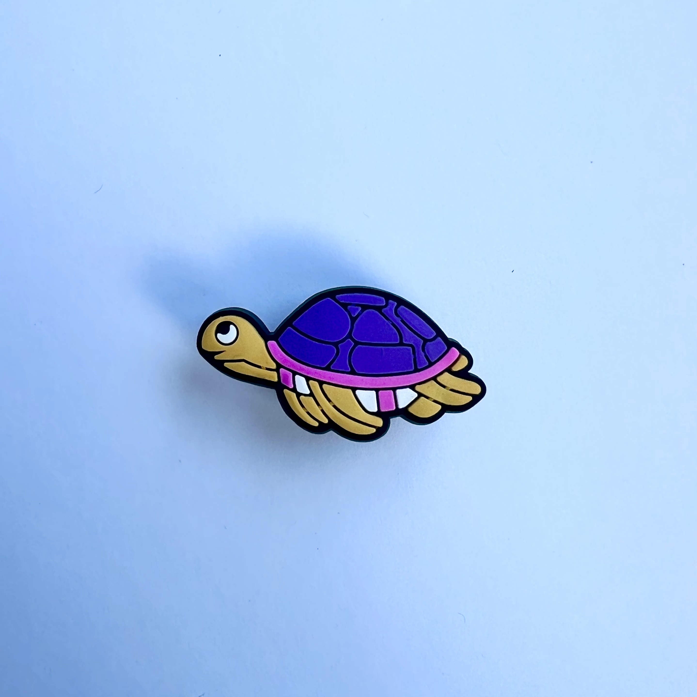 Purple Turtle Charm